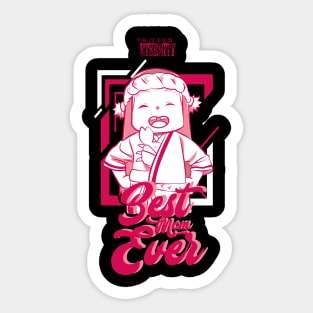 TO YOUR ETERNITY: BEST MOM EVER (BLACK) Sticker